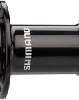 Buje delantero Shimano HB-RS470 - 12 x 100 mm, Center-Lock, negro, 32 agujeros