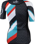 Camiseta Teravail Waypoint para mujer - Negro, blanco, azul y rojo (talla extragrande)