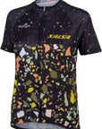 Salsa Womens Terrazzo Jersey - X-Large Black