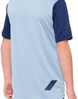 100% Ridecamp Jersey - Blue/Navy Short Sleeve Youth X-Large