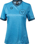 Camiseta Teravail Monitor - Azul Lago/Azul Acero/Azul Prusia para mujer, talla XL