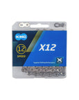 KMC X12 Chain - 12-Speed 126 Links Silver