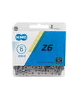 Cadena KMC Z6 - 6 7 velocidades 116 eslabones Plata