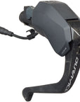 Cable de palanca de cambio/freno Shimano Dura-Ace ST-R9180 Di2 TT (derecha, 11 velocidades, para manillares TT, negro)