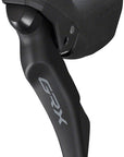 Maneta de cambio/freno Shimano GRX ST-RX600, pinza de freno de disco hidráulico BR-RX400 (izquierda/delantera, 2 pinzas de montaje plano, color negro)