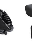 Maneta de cambio/freno Shimano GRX ST-RX600 Pinza de freno de disco hidráulico BR-RX400 (derecha/trasera, 11 velocidades, montaje plano, negro)
