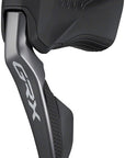 Maneta de cambio/freno hidráulico Shimano GRX ST-RX815 2 x 11 velocidades Di2 para manillar abatible izquierdo, pinza de montaje plano BR-RX810, manguera de 1000 mm prepurgada