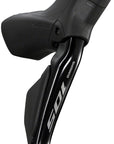 Maneta de cambio/freno Shimano 105 ST-R7170-RE Di2 (derecha, 12 velocidades, negra)