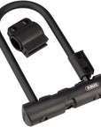 Abus Ultra 410 U-Lock - 3.9 x 7" Keyed Black Includes bracket