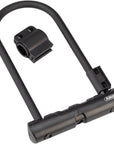 Abus Ultra 410 U-Lock - 3.9 x 9" Keyed Black Includes bracket