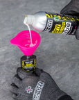 Lubricante seco para cadena de bicicleta Muc-Off Bio - Recarga de aluminio de 300 ml