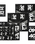 FOX Heritage Decal Kit for Forks and Shocks White