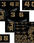 FOX Fork and Shock Decal Kit - Kash