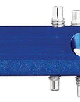 Pedales Spank Oozy - Plataforma de aluminio de 9/16" azul