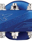 Pedales Spank Oozy - Plataforma de aluminio de 9/16" azul