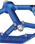 Pedales Spank Oozy - Plataforma de aluminio de 9/16" azul