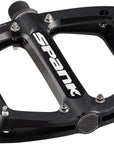 Spank Spoon 110 Pedals - Platform Aluminum 9/16" 110mm Wide Black