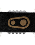 Pedales Crankbrothers Stamp 7 Fabio Wibmer Signature Edition - Plataforma de aluminio de 9/16" (negro, grande)