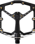 Pedales Crankbrothers Stamp 7 Fabio Wibmer Signature Edition - Plataforma de aluminio de 9/16" (negro, grande)