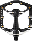 Pedales Crankbrothers Stamp 7 Fabio Wibmer Signature Edition - Plataforma de aluminio de 9/16" (negro, tamaño pequeño)