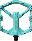 Crankbrothers Stamp 0 Pedals - Platform Aluminum 9/16" Turquoise Large