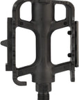 Dimension Mountain Basic Heavy-Duty Pedals - Platform Plastic 9/16" Black