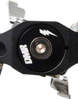 Pedales DMR V-Twin de doble cara, automáticos, con plataforma de aluminio de 9/16", color negro