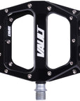 Pedales DMR Vault - Plataforma de aluminio de 9/16" en negro brillante