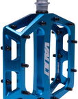 Pedales DMR Vault - Plataforma de aluminio de 9/16" Super Blue