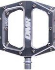 Pedales DMR Vault - Plataforma de aluminio de 9/16", color plateado