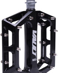 Pedales MIDI DMR Vault - Plataforma de aluminio de 9/16" en negro brillante