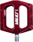 Pedales MIDI DMR Vault - Plataforma de aluminio de 9/16", color rojo intenso