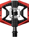 Crankbrothers Double Shot 3 Pedals - Single Side Clipless Platform Aluminum 9/16" Red/BLK
