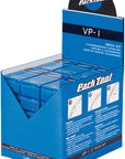 Kit de parches de vulcanización Park Tool: caja de presentación con 36 kits individuales
