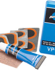 Kit de parches de vulcanización Park Tool: caja de presentación con 36 kits individuales
