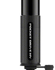 Inflador de CO2 Lezyne Pocket Drive HV - Negro brillante