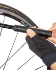 Minibomba Topeak Roadie de 2 etapas y 160 psi, color negro