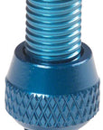 Stans Alloy Valve Stems - 35mm Pair Blue