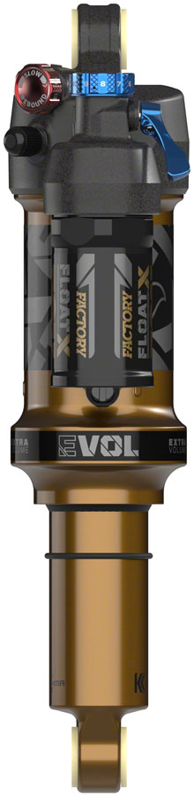 FOX FLOAT X Factory Rear Shock - Metric 210 x 55 mm 0.4 Spacerr 2-Posi