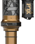 FOX FLOAT X Factory Rear Shock - Trunnion Metric 185 x 55 mm 0.4 Spacer 2-Position Lever EVOL LV Kashima Coat