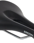Ergon SM Saddle - Chromoly Black Womens Small/Medium