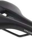 Sillín deportivo Ergon SM - Negro cromoly para hombre talla pequeña/mediana