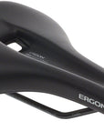 Sillín deportivo Ergon SM - Negro cromoly para hombre, talla mediana/grande
