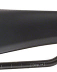 Sillín Ergon ST Gel - Negro cromoly para mujer, talla pequeña/mediana