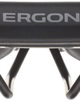 Sillín Ergon ST Gel - Negro cromoly para mujer, talla pequeña/mediana