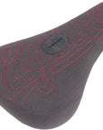 Odyssey Big Stitch BMX Seat - Pivotal Black/Red Fat