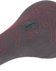 Odyssey Big Stitch BMX Seat - Pivotal Black/Red Fat