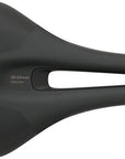 Sillín Ergon SR Allroad - Negro cromoly para mujer, talla pequeña/mediana