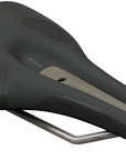 Sillín Ergon SR Allroad Comp - TiNox XP Negro para mujer, talla M/L