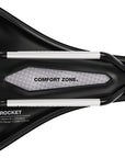 Sillín WTB Rocket - Negro cromoly, forma de fusión mediana